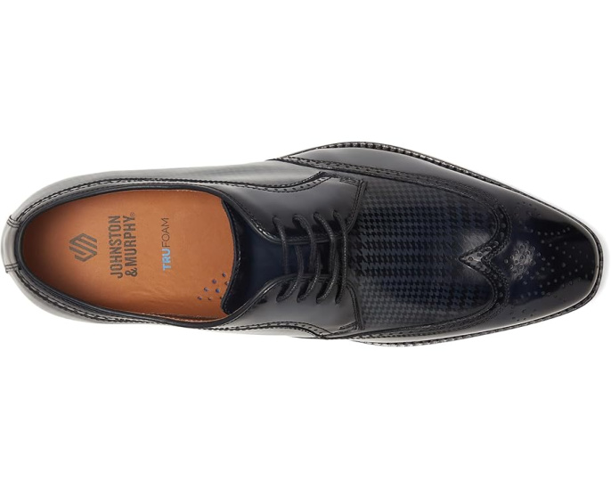 Оксфорды Johnston & Murphy Sullivan Wingtip из итальянской телячьей кожи