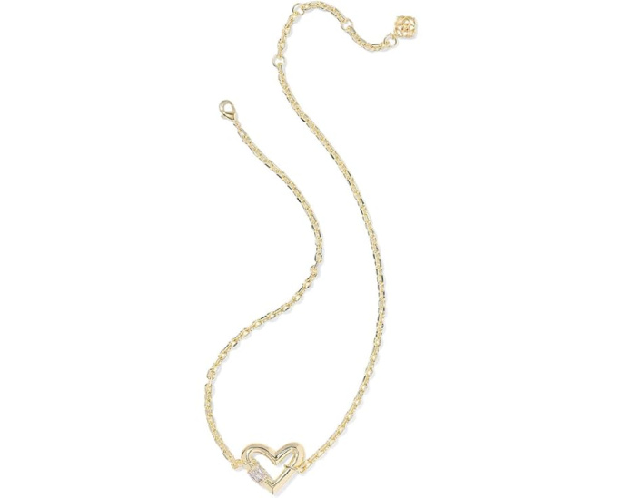 Подвеска Kendra Scott Emery Heart с сердцем и кубическим цирконием