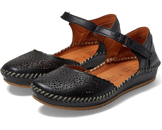 Лоферы Spring Step Wallania из кожи с застежкой на липучке