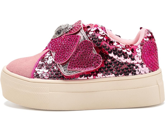 Детские слипоны Kurt Geiger London Mini Laney Heart Strap с ремешком