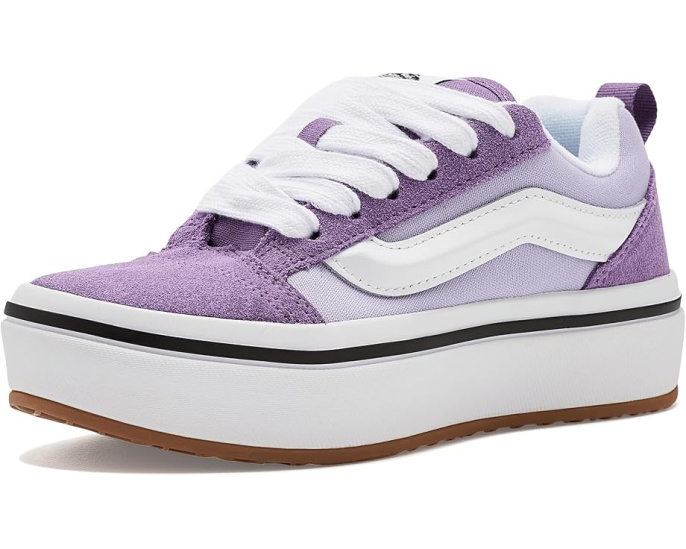 Кроссовки Vans Knu Skool Stacklite для детей большие с ретро дизайном