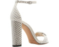 Alexandre Birman Chiara 90 Block Exotic босоножки из кожи питона