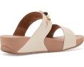 Шлепанцы FitFlop Lulu Beaded Slides с бисером черного цвета