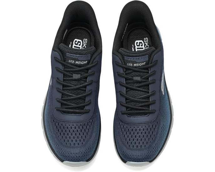 Слипоны SKECHERS Track Revno Hands Free с градиентным верхом