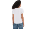 Madewell Northside V-Neck Tee из 100% хлопка с прямым подолом
