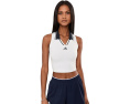 Топ теннисный Climacool Crop Tank Pro от Adidas с V-вырезом