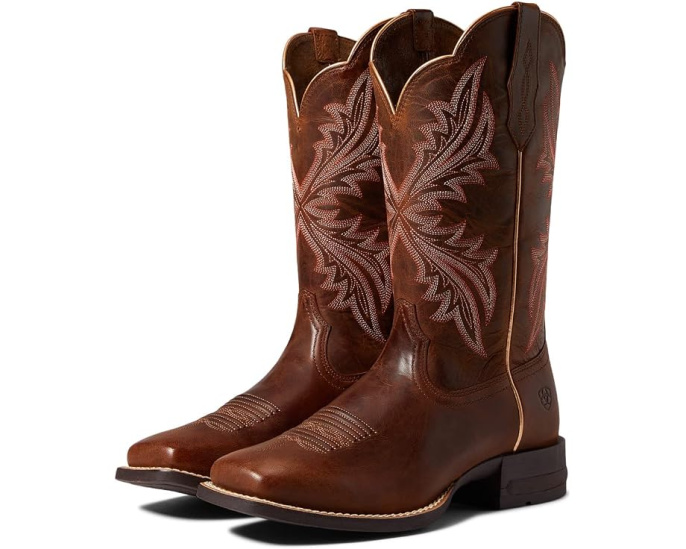 Казаки Ariat West Bound с двухцветным верхом