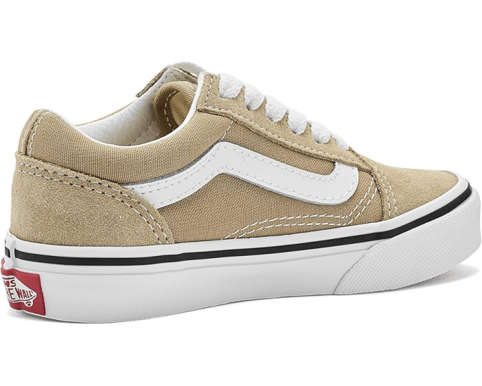 Кроссовки Vans Old Skool для детей из замши и канваса