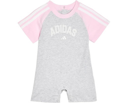 Детский комбинезон adidas Kids с регланными рукавами и принтом