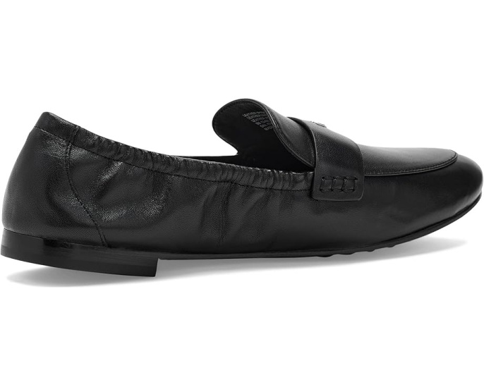 Лоферы Tory Burch Ballet из замши с деталью Double T