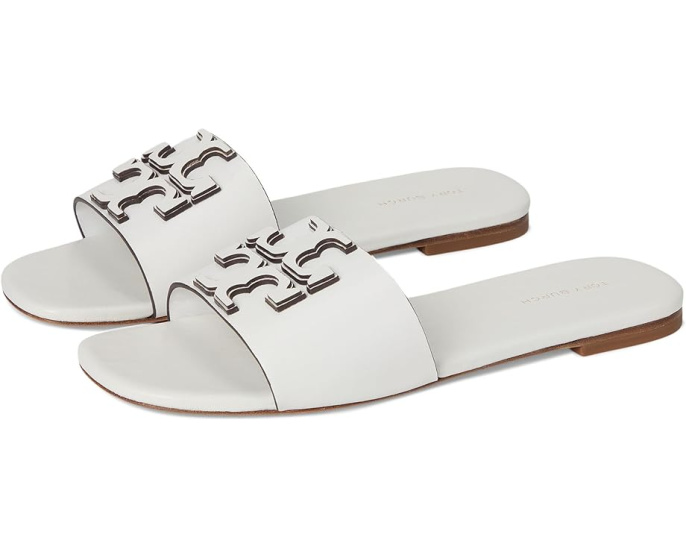Сланцы Tory Burch Ines Flat Slide из овечьей кожи