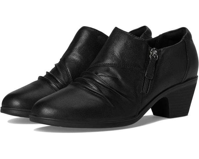 Туфли Clarks Emily 2 Braley с миндалевидным носком и молнией