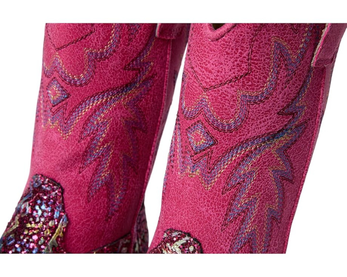 Блестящие сапоги Glitter Aztec II с квадратным носком и подошвой из ТПУ