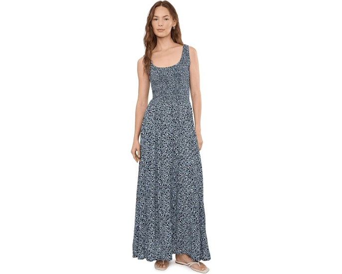 Платье Faherty Sophia Smocked с отрезной талией