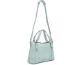 Сумка Frye Melissa Medium Satchel кремово-металлического цвета