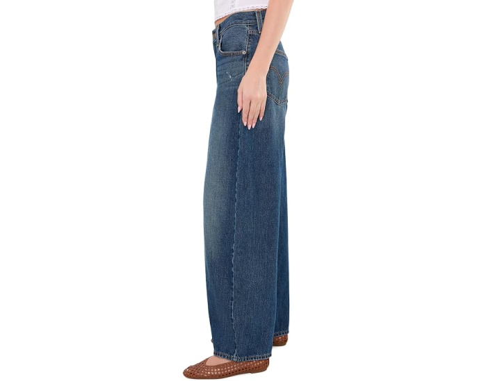 Джинсы Middy Balloon от Levi's с широкой штаниной
