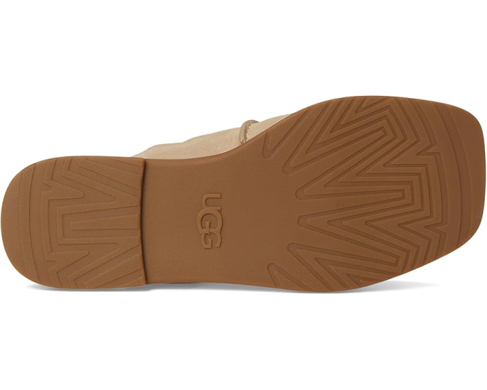 Сандалии UGG Matira с квадратным носком и кожаной подкладкой