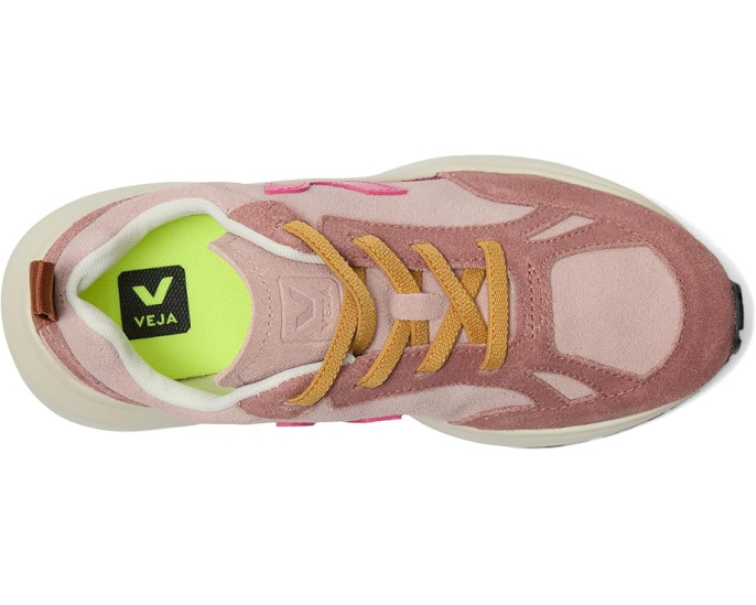 Детские кроссовки VEJA Small Canary из переработанных пластиковых бутылок
