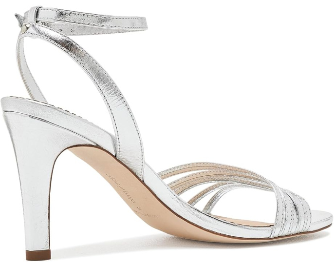 Cinq à Sept сандалии Jackie Metallic Strappy на каблуке