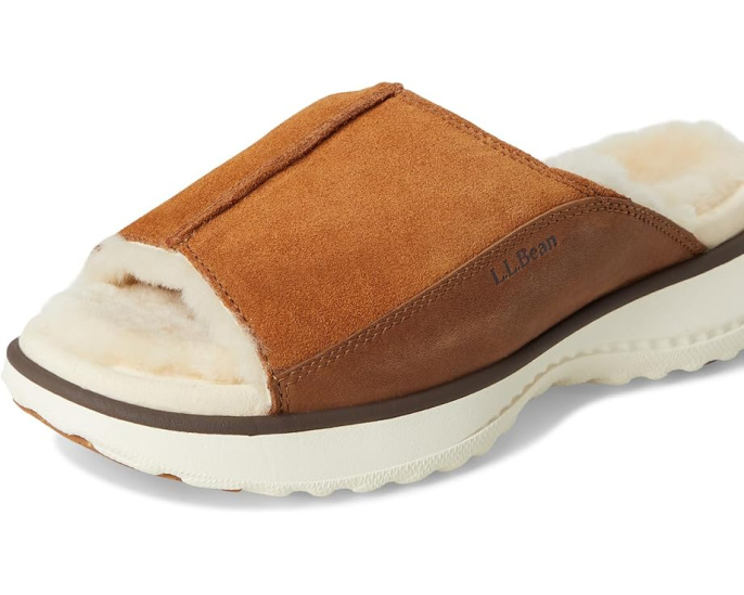 Теплые шлепанцы Freeport Shearling с подкладкой из австралийской овчины