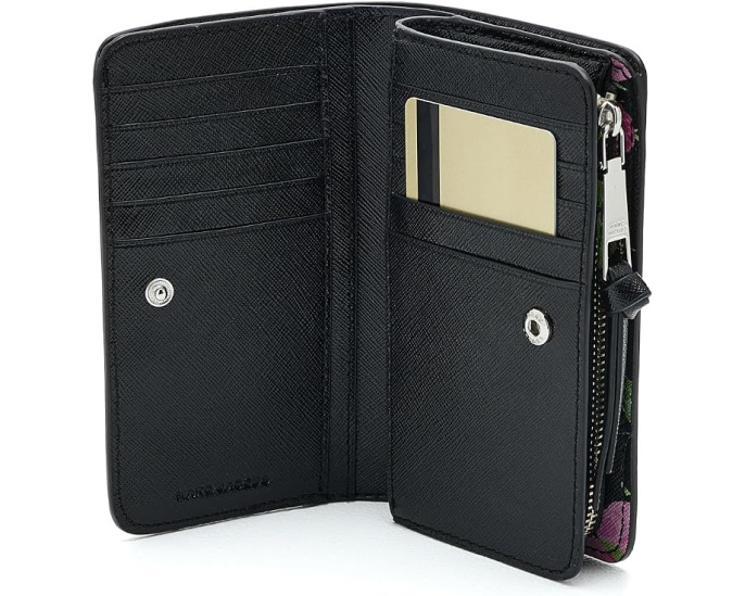 Snapshot Compact Wallet In Vintage Floral