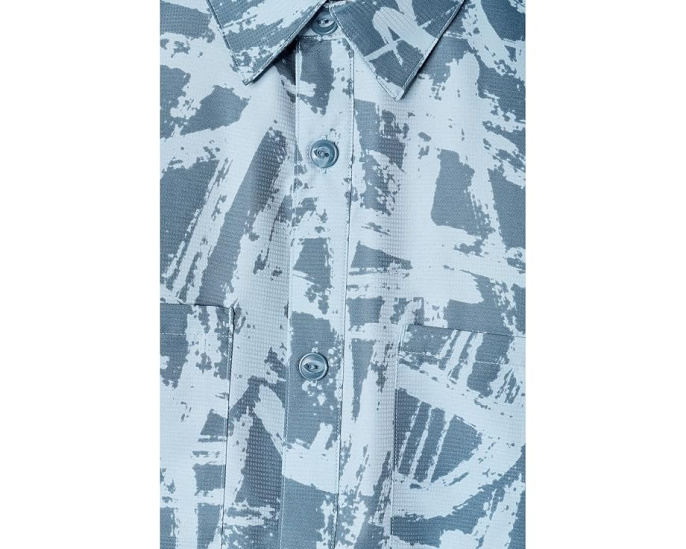 Рубашка Sun Drift™ Cooling Printed Short Sleeve Shirt от Mountain Hardwear с принтом и UPF 50