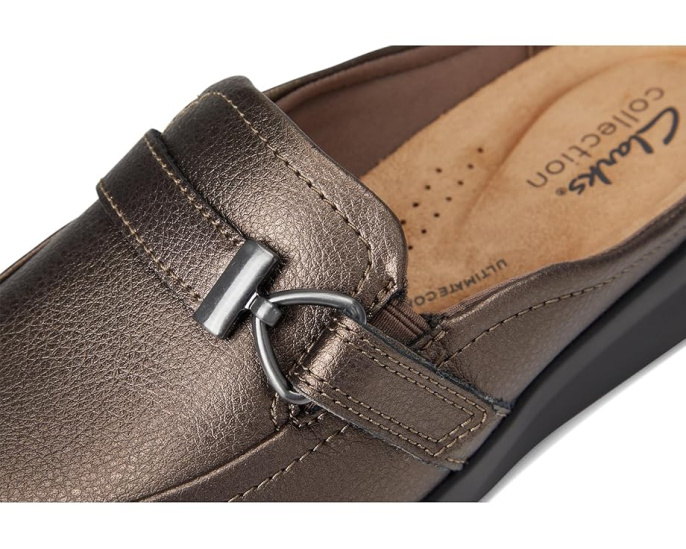 Clarks Ellowyn Amelia туфли слипоны на танкетке