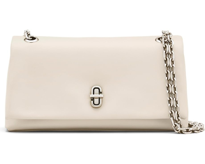 Мини сумка The Dual Chain Mini с цепными ремнями и замком Marc Jacobs