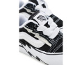 Детские кеды Vans Knu Skool Elastic Lace Bolt черные
