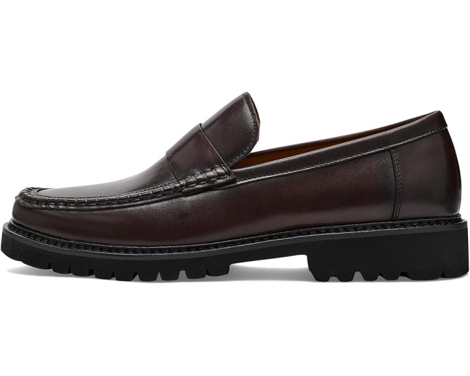 Лоферы Steve Madden Bradner из гладкой кожи на массивной подошве