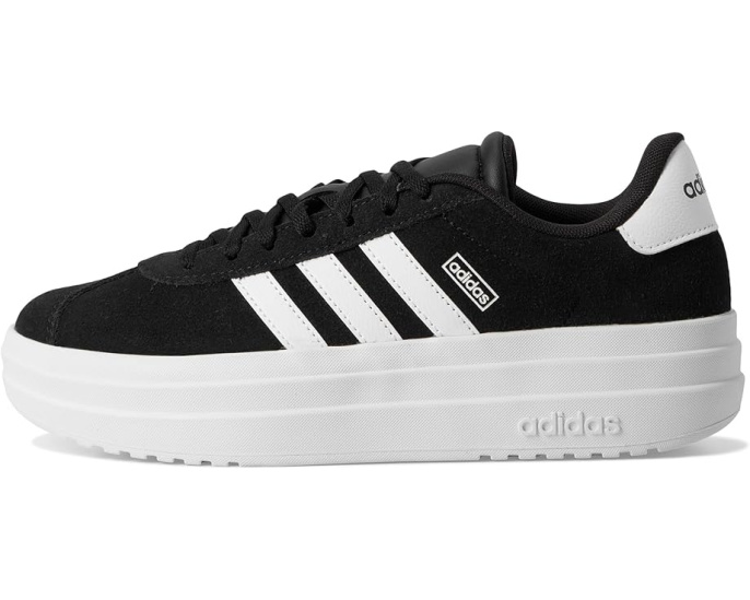 Кроссовки Adidas VL Court Bold для детей с кожаным верхом