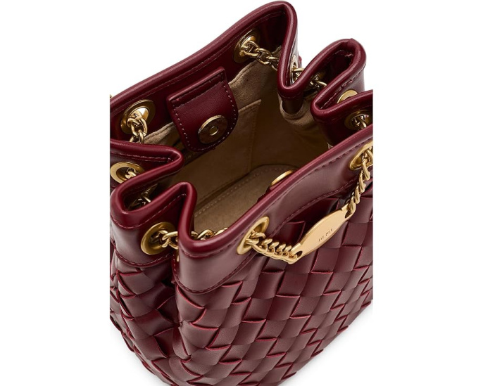 Yara Hand-Woven Bucket Bag
