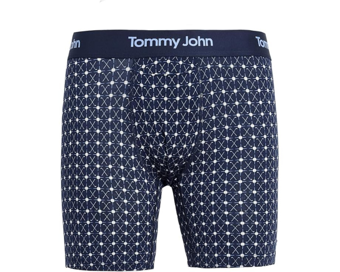 Трусы боксеры Second Skin средней длины 6 дюймов Tommy John