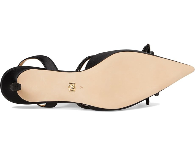 Туфли Badgley Mischka Angelina на каблуке kitten heel с отделкой стразами