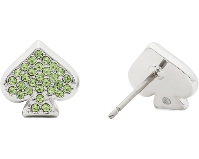 Серьги-гвоздики Kate Spade New York Everyday Spade Pave с камнями