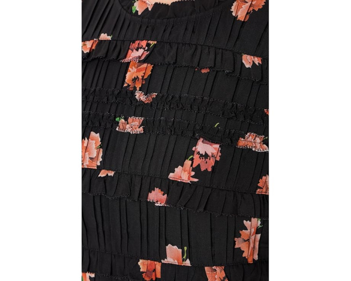 Блузка AllSaints Lauren с цветочным принтом и рюшами