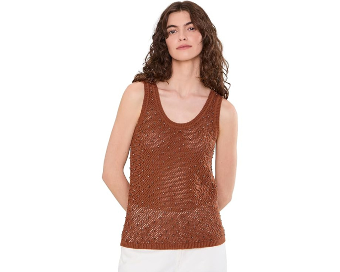 Топ Sanctuary Dune Studded Tank с блестками
