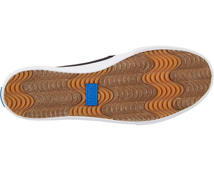 Кроссовки Keds Double Decker Slip On с круглым носком и гибкой подошвой
