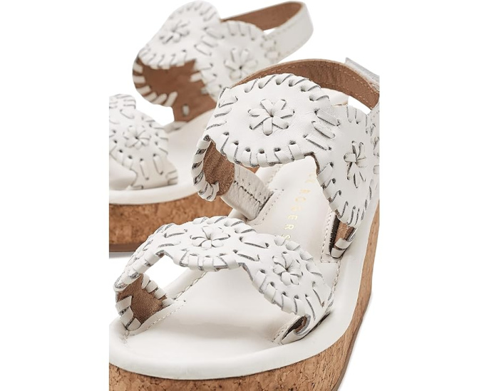 Сандалии Jack Rogers Lauren High Wedge с танкеткой для девочек