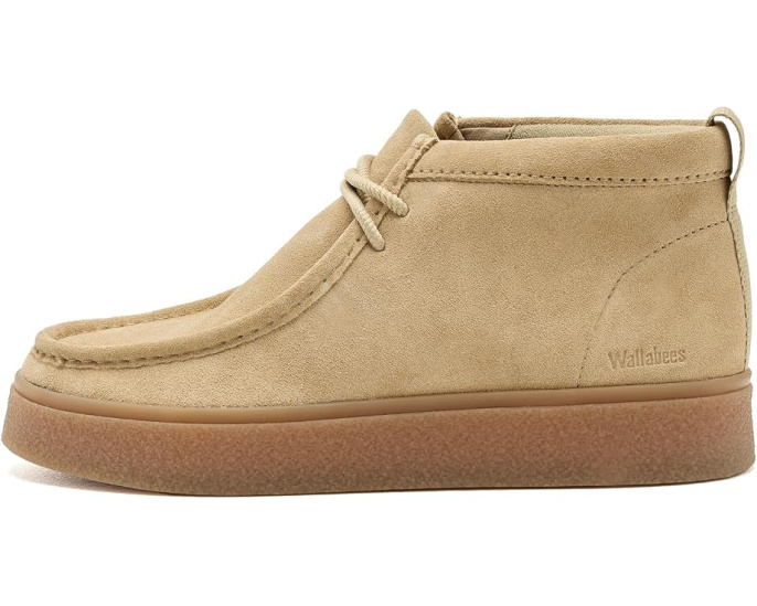 Ботинки Clarks Boxbee Hi из замши на шнуровке