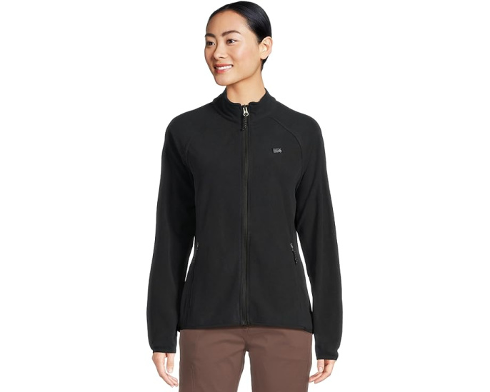 Флисовая куртка Mountain Hardwear Microchill Full Zip с воротником стойкой