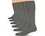 Mens Military Rib Top Combat Crew Boot Socks 6 Pack