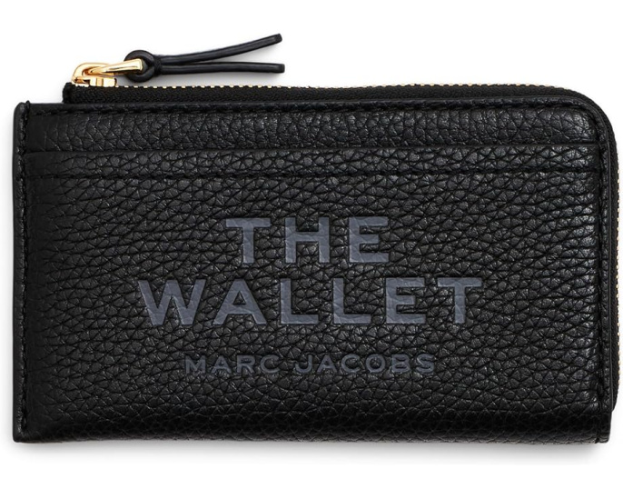 Кошелек Marc Jacobs The Leather Top Zip Multi Wallet из кожи