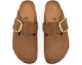 Birkenstock Boston сабо с крупной пряжкой Tonal из нубука