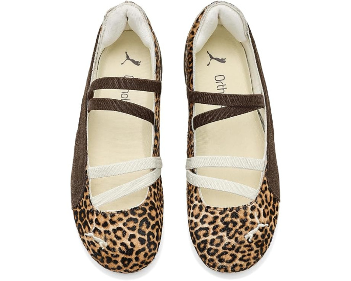 Балетки Puma Speedcat Wild с леопардовым принтом для детей