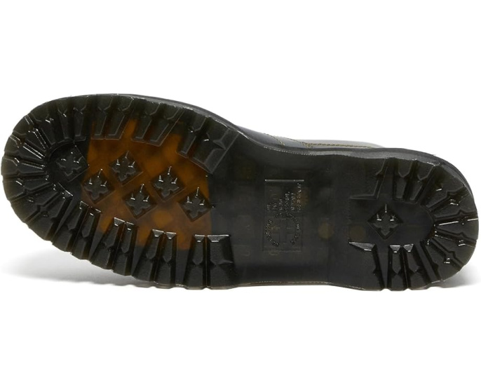 Ботинки Dr. Martens Church Quad на платформе с кожаным верхом