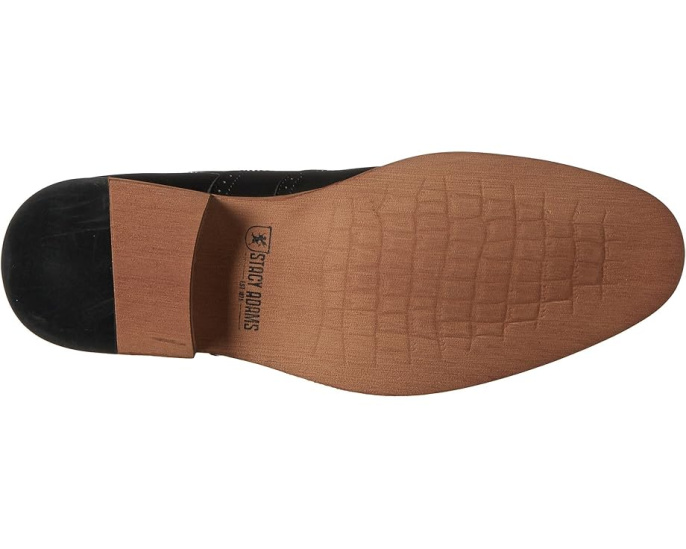 Оксфорды Stacy Adams Dunbar Wingtip с перфорацией и каблуком