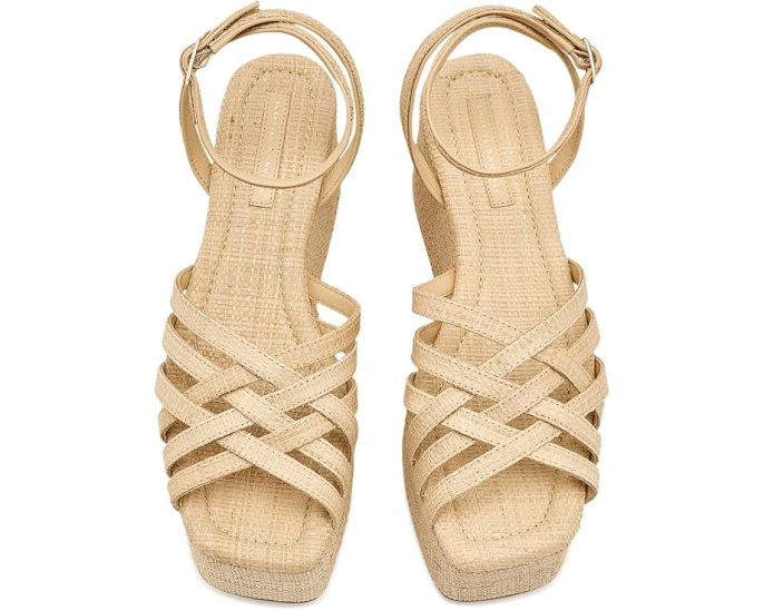 Сандалии Loeffler Randall Channing на платформе с регулируемым ремешком