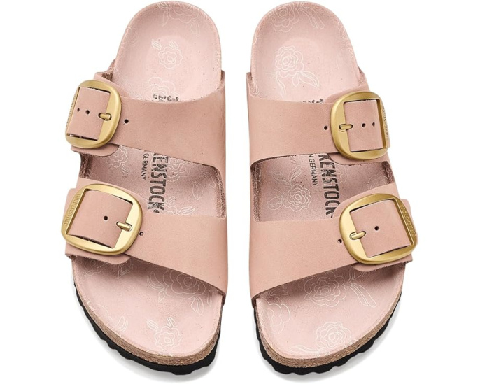 Сандалии вьетнамки Gizeh Big Buckle Birkenstock с принтом