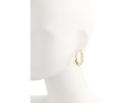 Серьги-кольца Kendra Scott Adriana с фигурной оправой